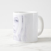 Cooles Mädchen Jumbo-Tasse (Vorderseite Rechts)