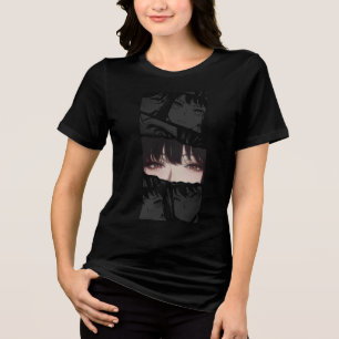 Cooles Mädchen Tri-Blend Shirt