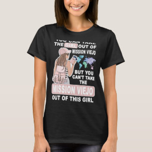 Cooles Mädchen von der Mission Viejo City Proud Mi T-Shirt