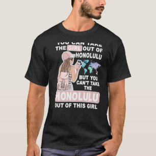 Cooles Mädchen von Honolulu City Proud Honolulu Gi T-Shirt