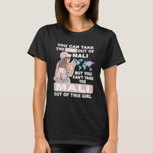 Cooles Mädchen von Mali Proud Mali Girl T-Shirt