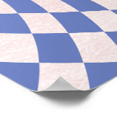 Cooles Mädchen zum ersten Geburtstag Poster (Ecke)