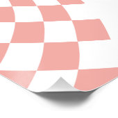 Cooles Mädchen zum ersten Geburtstag Poster (Ecke)