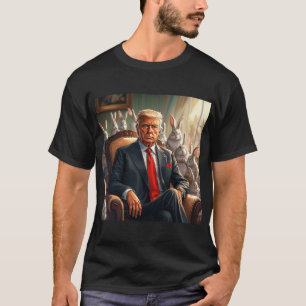 Cooles MAGA Kaninchen TRUMP umgeben von BUNNYS lus T-Shirt