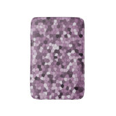 COOLES Magenta Lila rosa Muster Badematte (Vorderseite Vertikal)