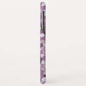 COOLES Magenta Lila rosa Muster Case-Mate iPhone Hülle (Hinten/Links)