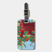 Cooles Mageres auf mir lower.jpg Gepäckanhänger (Vorderseite vertikal)