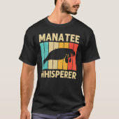 Cooles Manatea für Männer Weidenmeerkuh Rette Mana T-Shirt (Vorderseite)