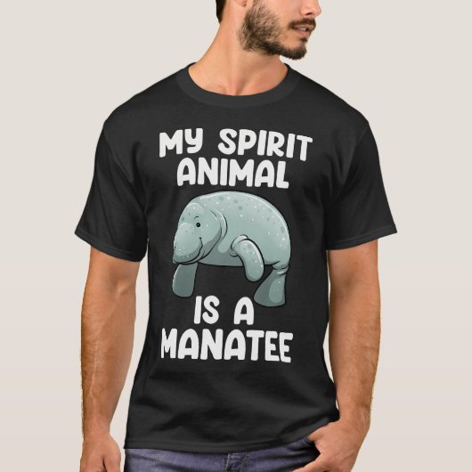 Cooles Manatedesign für Männer Frauen Kinder Meere T-Shirt (Vorderseite)