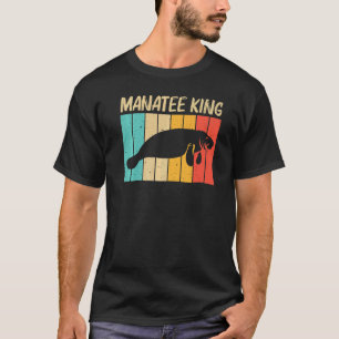 Cooles Manatee für Männer Vater Seekühe Gerettet M T-Shirt
