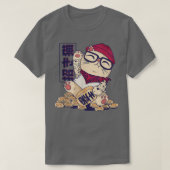 Cooles Maneki Neko T-Shirt (Design vorne)