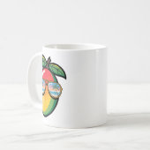 Cooles Mango-Kostüm für Männer Mango-Obst-Kostüm L Kaffeetasse (Vorderseite Links)