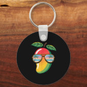 Cooles Mango-Kostüm für Männer Mango-Obst-Kostüm L Schlüsselanhänger (Vorderseite)