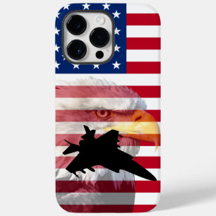 Cooles Männer-Militär-Thema Patriotisch Amerikanis Case-Mate iPhone 14 Pro Max Hülle