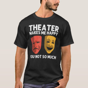 Cooles Männertheater - Musiktheater T-Shirt