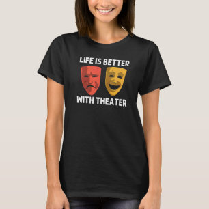 Cooles Männertheater - Musiktheater T-Shirt