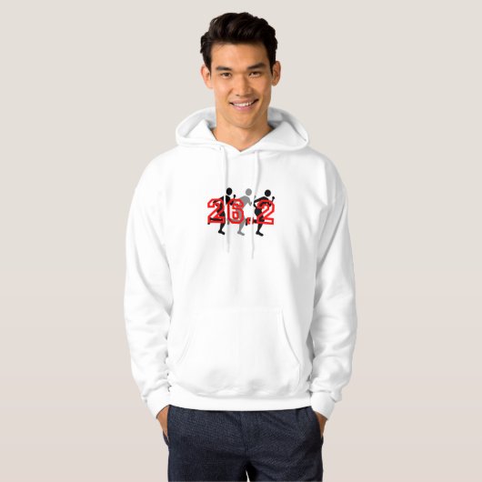 Cooles Marathon 26,2 Hoodie (Vorne ganz)