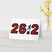 Cooles Marathon 26,2 Karte (Gelbe Blume)