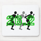 Cooles Marathon 26,2 Mousepad (Vorne)