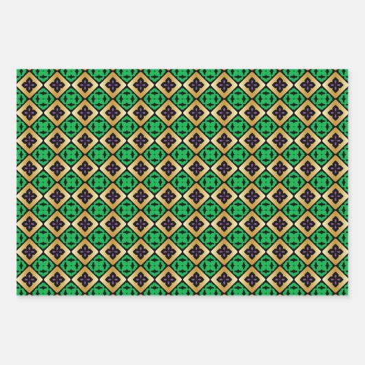 cooles Mardi-Gras-Party Geschenkpapier Set (Vorderseite 3)