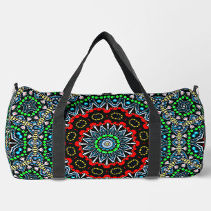 Cooles marokkanisches Themed Mandala Pattern Duffle Bag
