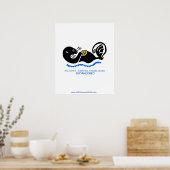 Cooles Meer - gefährdetes Tier - Poster (Küche)