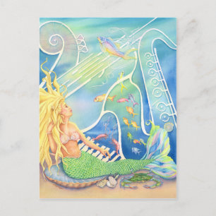 Cooles MeerSitzungen Postkarte