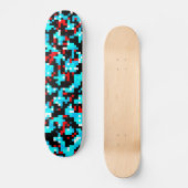 Cooles mehrfarbiges Muster Skateboard (Vorderseite)