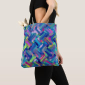 Cooles mehrfarbiges Muster Tasche (Von Nahem)
