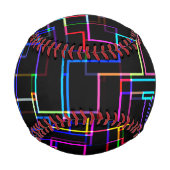 COOLES mehrfarbiges Streifenmuster Baseball (Vorderseite)