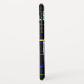 COOLES mehrfarbiges Streifenmuster Case-Mate iPhone Hülle (Hinten/Links)