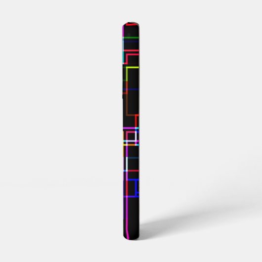 COOLES mehrfarbiges Streifenmuster Samsung Galaxy Hülle (Linke Seite)