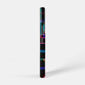 COOLES mehrfarbiges Streifenmuster Samsung Galaxy Hülle (Rechte Seite)