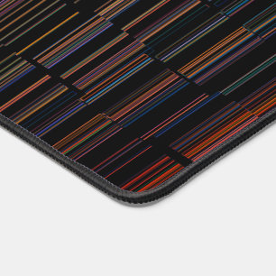 COOLES mehrfarbiges Streifenmuster Schreibtischunterlage