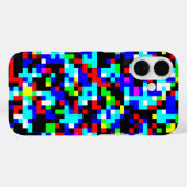 COOLES, mehrfarbiges Viereckmuster Case-Mate iPhone Hülle (Rückseite (Horizontal))