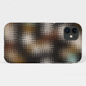 Cooles mehrfarbiges Wavy Zigzag-Muster Case-Mate iPhone Hülle (Rückseite (Horizontal))