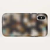 Cooles mehrfarbiges Wavy Zigzag-Muster Case-Mate iPhone Hülle (Rückseite (Horizontal))
