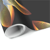 Cooles Metall 5 Geschenkpapier (Rolleneckpunkt)