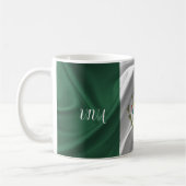 Cooles mexikanisches Flag-Design Kaffeetasse (Links)