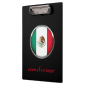Cooles mexikanisches Flag-Design Klemmbrett (Links)