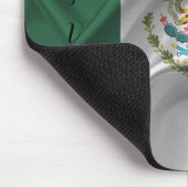 Cooles mexikanisches Flag-Design Mousepad (Ecke)
