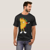 Cooles Mexiko Dabbing Taco Funny mexikanisches Ess T-Shirt (Vorne ganz)