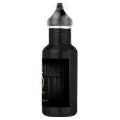 Cooles Mikroskop Edelstahlflasche (Rechts)