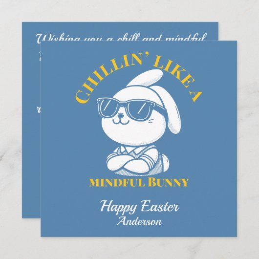 Cooles Mindelfest Gewohntes Ostern (Vorne/Hinten)