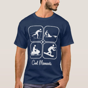 Cooles Minnesota unterzeichnet Shirt