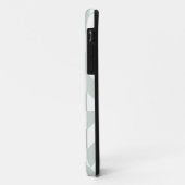 Cooles Mint Geometric Deko Cube Muster Case-Mate iPhone Hülle (Hinten/Links)