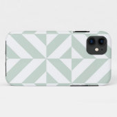 Cooles Mint Geometric Deko Cube Muster Case-Mate iPhone Hülle (Rückseite (Horizontal))
