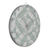 Cooles Mint Geometric Deko Cube Muster Dartscheibe (Vorderseite Links)