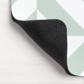 Cooles Mint Geometric Deko Cube Muster Mousepad (Ecke)