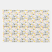 cooles Mittelalter Moderne Geschenkpapier Set (Vorderseite 2)